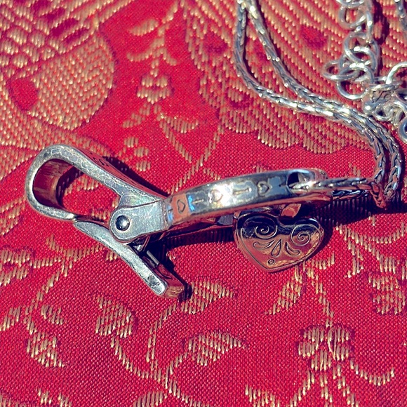 Brighton badge clip necklace - Picture 5 of 6